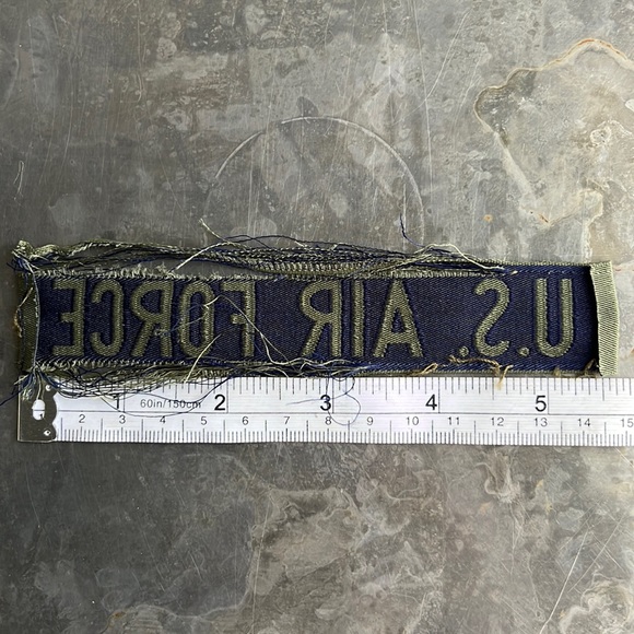 U.S. AIR FORCE ‘olive green’ Tape Patch - Picture 10 of 10